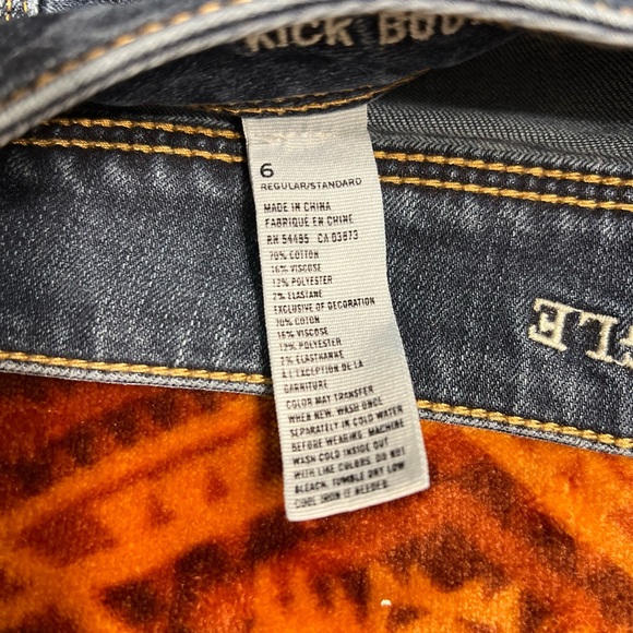 American Eagle Outfitters Women's Boot Cut Jeans - Dark Blue - Picture 5 of 8